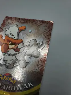 2000 TOPPS Chrome Pokemon Marowak #105 TV Animation - Series 2 Holo Foil - Image 3