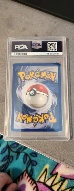 2002 Pokemon Neo Destiny #107 Shining Charizard PSA NM 7 - Image 2