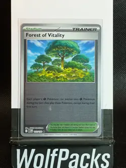 Pokemon TCG Mega Evolutions - Trainer Forest of Vitality #117 Reverse Holo - Image 1