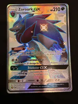 Pokemon TCG Zoroark GX 77a/73 Hidden Fates Shiny Secret Rate Mint Condition - Image 1