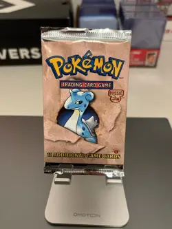 UNWEIGHED Sealed Pokemon 1st Edition Fossil Booster Pack Lapras Art Fast Ship - Image 1