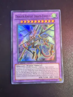 Dragon Knight Draco-Equiste DP10-EN016 Duelist Pack 10: Yusei 3 1st Edition - Image 1