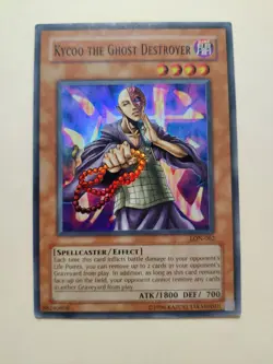 Kycoo The Ghost Destroyer Super Rare Unlimited Edition LON-062 YuGiOh! MP - Image 1