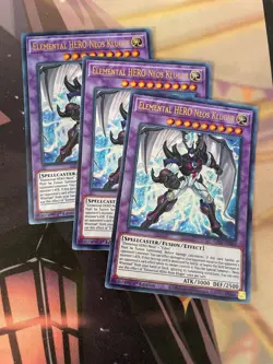 YUGIOH - ELEMENTAL HERO NEOS KLUGER X3 - ULTRA RARE - GFP2 - 1ST ED - NM - Image 1