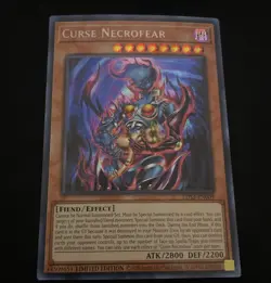 YuGiOh CURSE NECROFEAR | LDS3-EN009 BAKURA DECK ? SECRET RARE ? 1ST EDITION ?? - Image 1