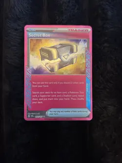 ?? SECRET BOX TRAINER CARD 163/167 POKEMON TWILIGHT MASQUERADE ?? - Image 1