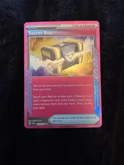 ?? SECRET BOX TRAINER CARD 163/167 POKEMON TWILIGHT MASQUERADE ?? - Image 3