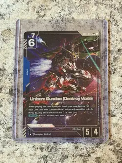 Unicorn Gundam (Destroy Mode) (LR+) GD01-002 - Newtype Rising - Gundam Card Game - Image 5