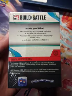 Pokemon Trading Card Game: Scarlet and Violet Paradox Rift Build and Battle Box 820650854217 - Image 3