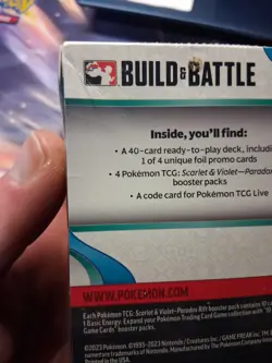 Pokemon Trading Card Game: Scarlet and Violet Paradox Rift Build and Battle Box 820650854217 - Image 4