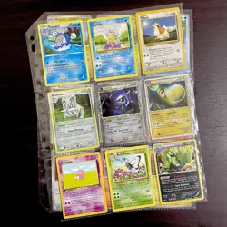 Pokemon Collection Mixed 🔥 PRIME Lot of Cards w/ Binder Pages - Image 1