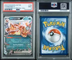 Charizard ex 196 Sv: Scarlet & Violet Promo Cards Holo PSA 9 - Image 3