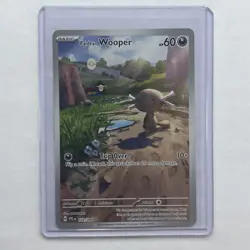 Pokemon Card Paldean Wooper 102/094 Phantasmal Flames Near Mint - Image 1