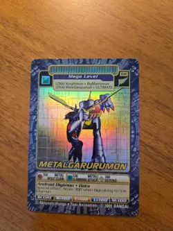 Digimon Metalgarurumon ST-85 Foil Holo Card 2001 Digital Monsters TCG S2 ✨ - Image 1