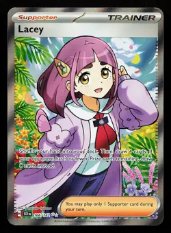 Lacey 166/142 Ultra Rare Stellar Crown Pokemon Card - Image 1