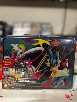 Pokemon 2025 Fall Mega Collector Chest Tin Box - 6 Packs & 3 Foil Cards - Image 1