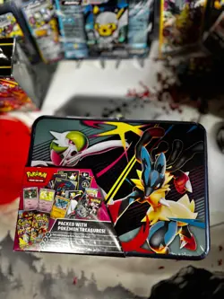 Pokemon 2025 Fall Mega Collector Chest Tin Box - 6 Packs & 3 Foil Cards - Image 4