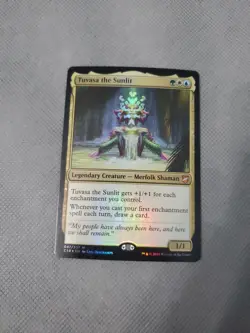 Tuvasa the Sunlit Commander 2018 Foil - Image 1