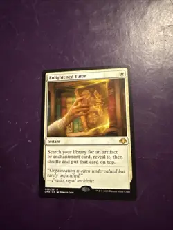 Enlightened Tutor - Dominaria Remastered - MTG - Magic the Gathering - Image 1