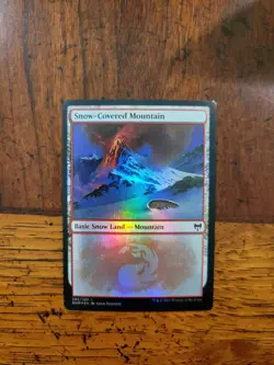 Kaldheim Snow Lands FOIL Bundle x15 MTG Swamp Forest Mountain Island Plains - Image 3