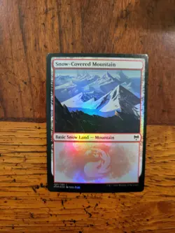 Kaldheim Snow Lands FOIL Bundle x15 MTG Swamp Forest Mountain Island Plains - Image 5