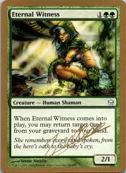 Eternal Witness 2004 MTG World Championships NM - Image 1