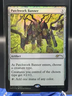 Patchwork Banner Bloomburrow Regular MTG BLB - Image 1