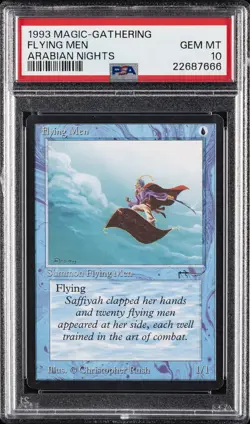 1993 MTG ARABIAN NIGHTS FLYING MEN PSA 10 - Image 1