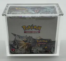 Pokemon TCG Sun & Moon Ultra Prism Booster Box FACTORY SEALED w/Acrylic - Image 1