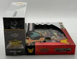 Lot of (2) Pokemon TCG Celebration's UPC & Lance's Charizard V Box SEALED - Image 3