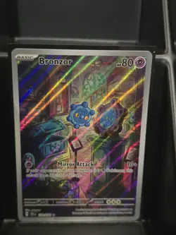 Bronzor 170/162 Temporal Forces Illustration Rare Pokemon TCG NM - Image 1
