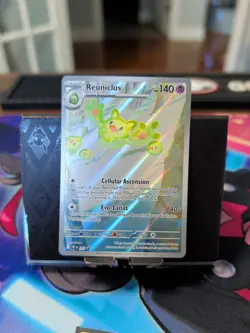 Pokemon TCG Reuniclus Full Art SVP 212 Black Star Promo Black Bolt Freebies! - Image 1