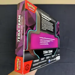 Pokemon TCG Scarlet & Violet - Tera Team EX Premium Collection Promo Box - New - Image 3