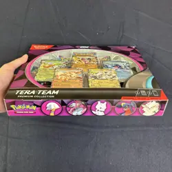 Pokemon TCG Scarlet & Violet - Tera Team EX Premium Collection Promo Box - New - Image 4