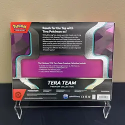 Pokemon TCG Scarlet & Violet - Tera Team EX Premium Collection Promo Box - New - Image 5