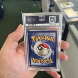 PSA 8 HORSEA 49 FOSSIL 1ST EDITION POKEMON NM MINT - Image 2