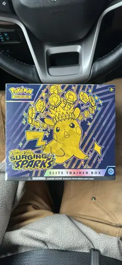 POKEMON TCG Scarlet & Violet Surging Sparks Elite Trainer Box ETB FACTORY SEALED - Image 3