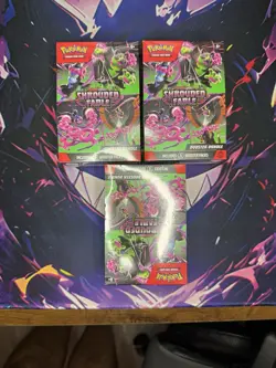 (Lot Of 3) Pokemon TCG Shrouded Fable Booster Bundle Pokemon Center Sealed 🔥🔥 - Image 1