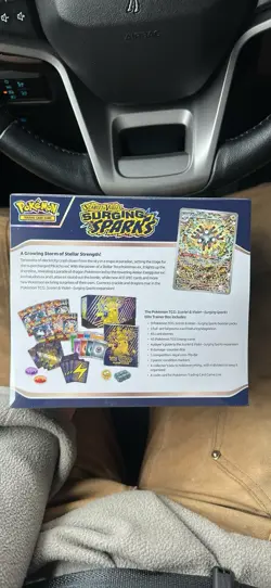 POKEMON TCG Scarlet & Violet Surging Sparks Elite Trainer Box ETB FACTORY SEALED - Image 2