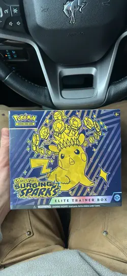 POKEMON TCG Scarlet & Violet Surging Sparks Elite Trainer Box ETB FACTORY SEALED - Image 4
