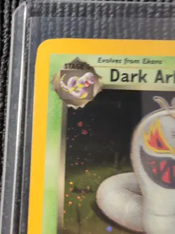 Pokemon TCG Dark Arbok Team Rocket 2/82 Holo Rare 1st Edition NM - Image 3