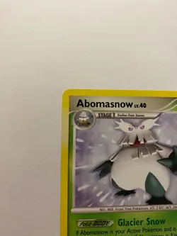 Abomasnow 19/123 Countdown Calendar Promo Snowflake Stamp Pokemon LP - Image 5