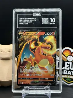 Charizard V 014 Star Birth Pokemon Japanese 2022 SWSH TAG Gem Mint 10 (CB) - Image 1