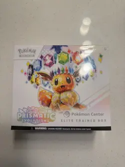 Pokemon TCG Scarlet and Violet Prismatic Evolutions Pokemon Center ETB - Image 1