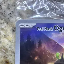 Teal Mask Ogerpon Black Star Promo 123 Pokemon Center Exclusive SEALED! NM ? - Image 4