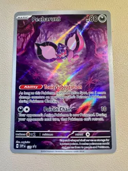 Pokemon TCG Pecharunt 129 Scarlet Violet Promo NM - Image 1