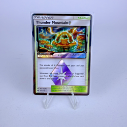 Thunder Mountain Prism Star 191/214 Pokemon TCG Sun & Moon: Lost Thunder Holo - Image 1