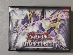 Yugioh Alliance Insight Booster Box 1st Edition Factory Sealed 4 Packs - Image 1