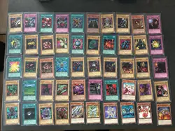 Huge Yugioh Card Collection Lot Vintage Modern Holo Rare 128 Cards - Image 1