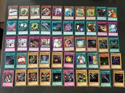 Huge Yugioh Card Collection Lot Vintage Modern Holo Rare 128 Cards - Image 2